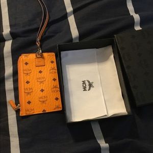 MCM Lanyard Card Holder